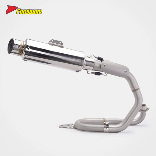 For Honda Monkey 125 Exhaust Vintage Small-Displacement Cannon-Style Full Exhaust System Urban Commute OEM Interface Compatible