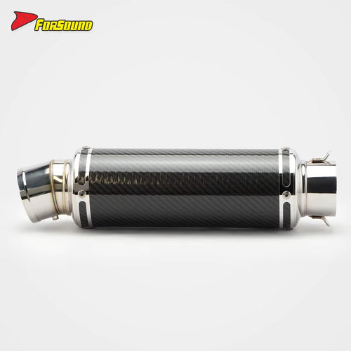 Stainless Steel Carbon Fiber 60Mm Yoshimura Exhaust Pipe for Universal Motorcycles Escapes Yoshimura Carbono