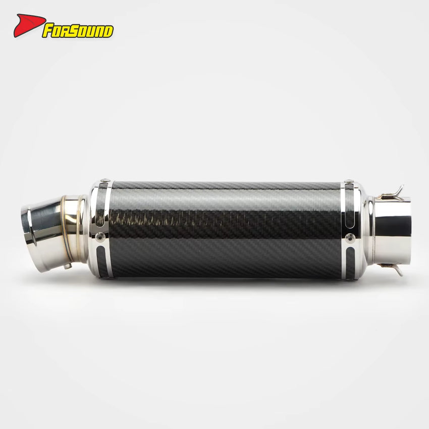 Stainless Steel Carbon Fiber 60Mm Yoshimura Exhaust Pipe for Universal Motorcycles Escapes Yoshimura Carbono