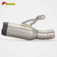 New FORSOUND S1000RR/S1000R Tail Section Exhaust Pipe 2010-2025 Carbon Fiber Stainless Steel Honeycomb Mesh Compatible