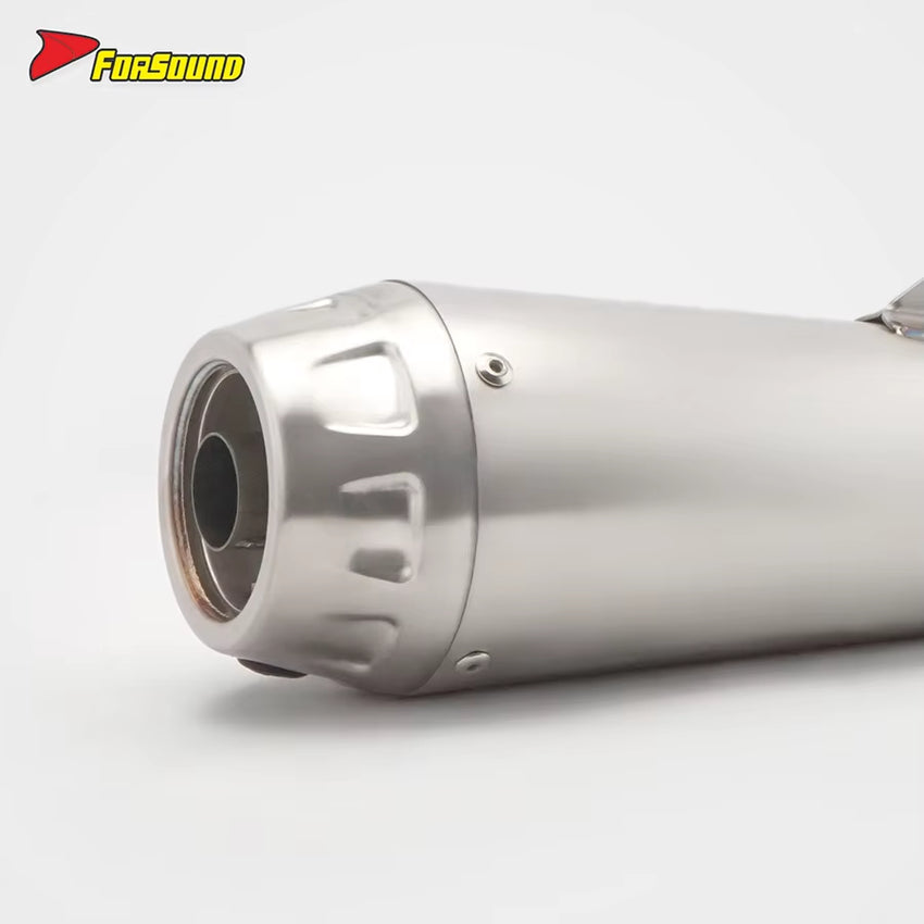 Condition New Stainless Steel Motorcycle Mid-Tail Integrated Exhaust Muffler for KTM 790 Adventure/R Duke 890 2018-2022