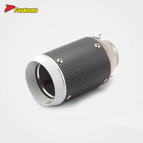 RS Original Ninja 400 Modified AR for Coke Can Barrel round Mouth Exhaust Pipe for Z900R3 675NK 703RR Motorcycles