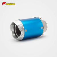 Carbon Fiber 51Mm AR Cola Can Embossed End Can Exhaust for Motorcycle Pipe
