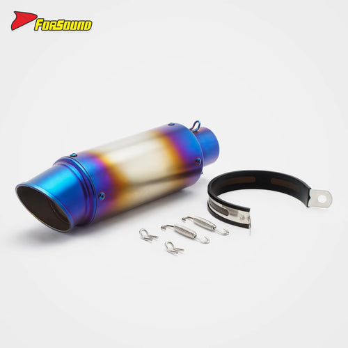 Stainless Steel 51Mm Exhaust End Can for Universal Motorcycle 51Mm Pipe