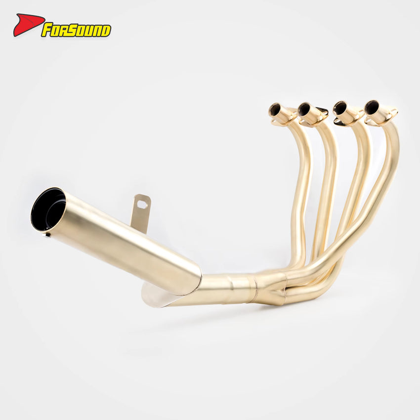 Brass Front and Middle Section Exhaust Pipe for Zephyr 400 ODM&OEM