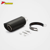 Stainless Steel 51Mm Car Mouth Young Lion Exhaust Pipe Universal Motorcycle Pipe