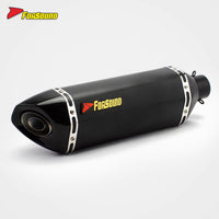 RS Original Universal Modified Motorcycle Exhaust Pipexmax Carbon Egzos Korumas SS Bevel Large Hexagonal for 450Sr 800Nk