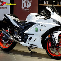 Stainless Steel Carbon Fiber 51Mm Motorcycle Exhaust System for Yamaha R3 Full Exhaust ODM&OEM