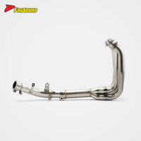 For KAWASAKI ZX-6R New Condition Front and Middle Section Exhaust Pipe OEM Rear Exhaust-Compatible Exhaust with Mounting Bracket