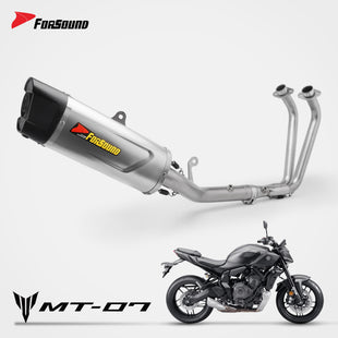 Yamaha MT07 Full Exhaust System Forsound Factory Wholesale Price