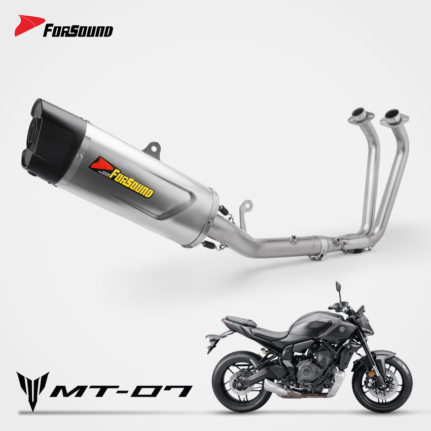 Yamaha MT07 Full Exhaust System Forsound Factory Wholesale Price