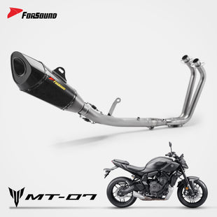 Yamaha MT07 Full Exhaust System Forsound Factory Wholesale Price