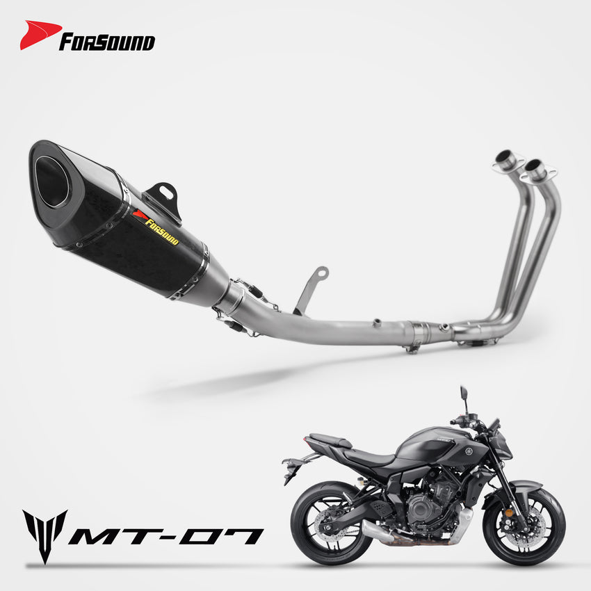 Yamaha MT07 Full Exhaust System Forsound Factory Wholesale Price