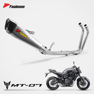 Yamaha MT07 Full Exhaust System Forsound Factory Wholesale Price