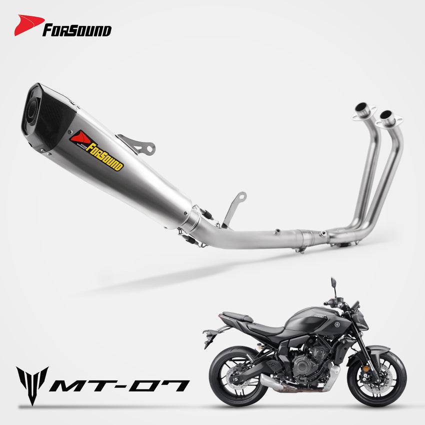 Yamaha MT07 Full Exhaust System Forsound Factory Wholesale Price