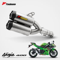 Kawasaki Ninja400 Slip-On Exhaust System Forsound Factory Wholesale Price