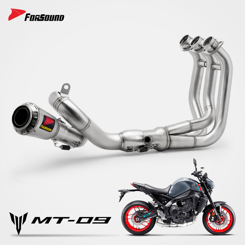 Yamaha MT09 Full Exhaust System Forsound Factory Wholesale Price