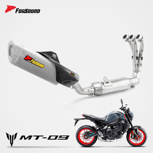 Yamaha MT09 Full Exhaust System Forsound Factory Wholesale Price