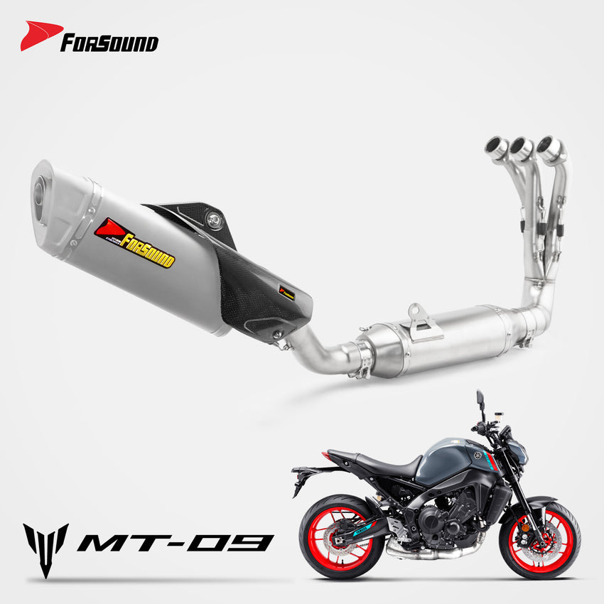Yamaha MT09 Full Exhaust System Forsound Factory Wholesale Price