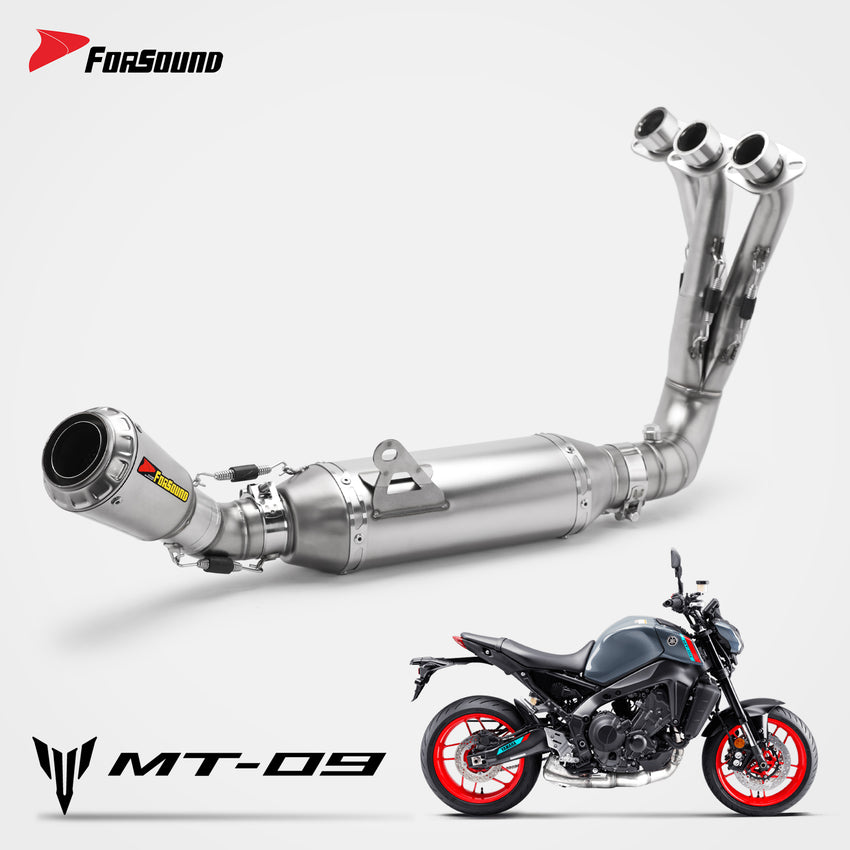 Yamaha MT09 Full Exhaust System Forsound Factory Wholesale Price