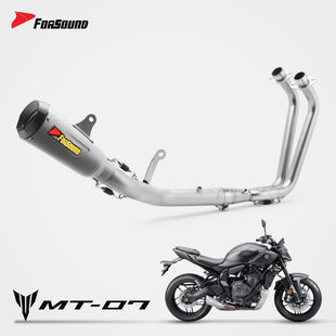 Yamaha MT07 Full Exhaust System Forsound Factory Wholesale Price