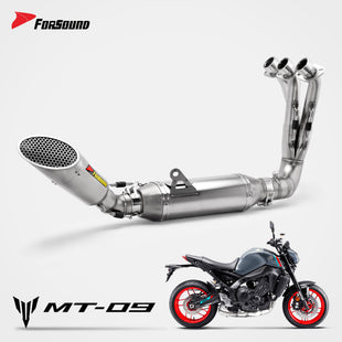 Yamaha MT09 Full Exhaust System Forsound Factory Wholesale Price
