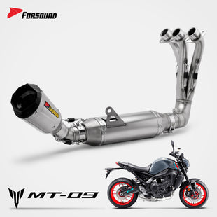 Yamaha MT09 Full Exhaust System Forsound Factory Wholesale Price