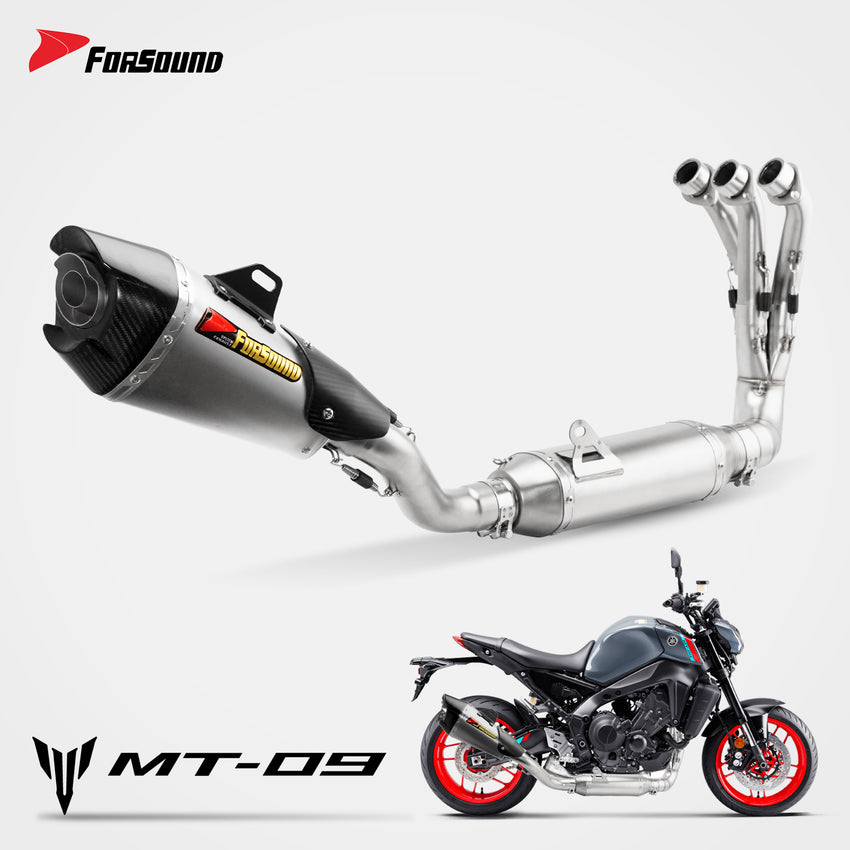 Yamaha MT09 Full Exhaust System Forsound Factory Wholesale Price