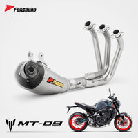 Yamaha MT09 Full Exhaust System Forsound Factory Wholesale Price