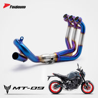 Yamaha MT09 Front And Middle Section Exhaust System Forsound Factory Wholesale Price