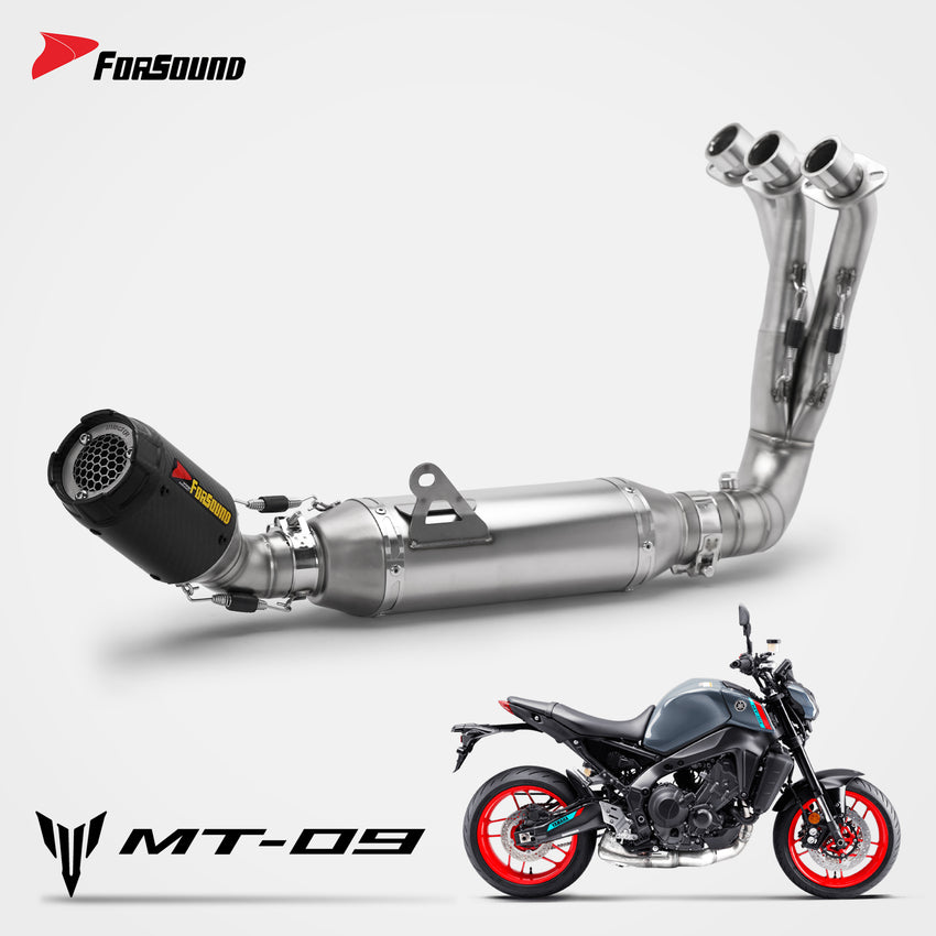 Yamaha MT09 Full Exhaust System Forsound Factory Wholesale Price
