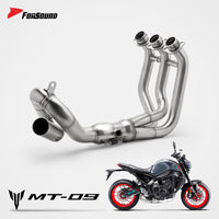 Yamaha MT09 Front And Middle Section Exhaust System Forsound Factory Wholesale Price