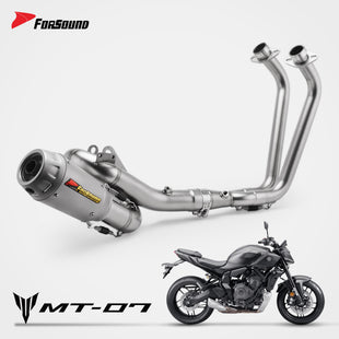 Yamaha MT07 Full Exhaust System Forsound Factory Wholesale Price