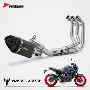 Yamaha MT09 Full Exhaust System Forsound Factory Wholesale Price