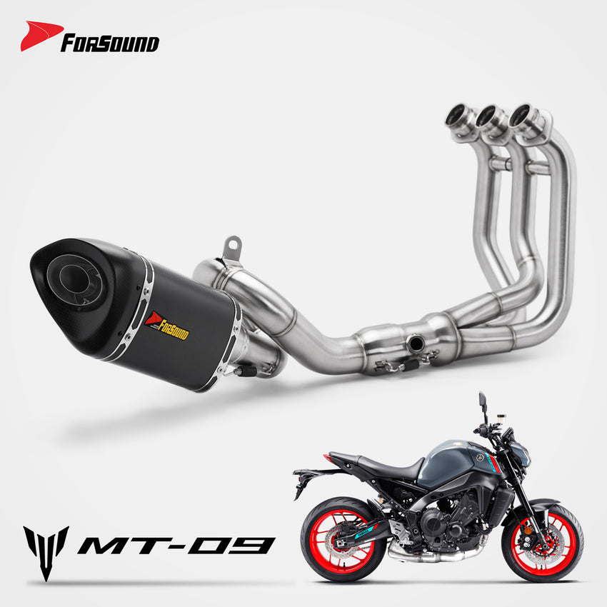 Yamaha MT09 Full Exhaust System Forsound Factory Wholesale Price