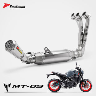 Yamaha MT09 Full Exhaust System Forsound Factory Wholesale Price