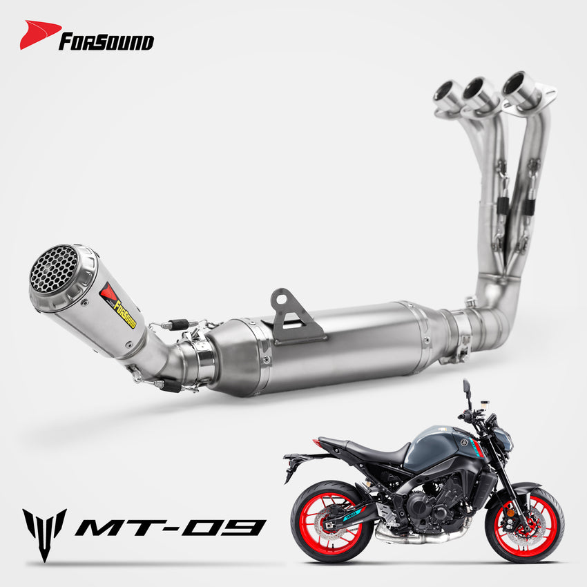 Yamaha MT09 Full Exhaust System Forsound Factory Wholesale Price