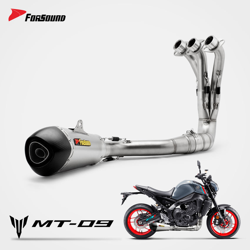 Yamaha MT09 Full Exhaust System Forsound Factory Wholesale Price