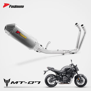 Yamaha MT07 Full Exhaust System Forsound Factory Wholesale Price