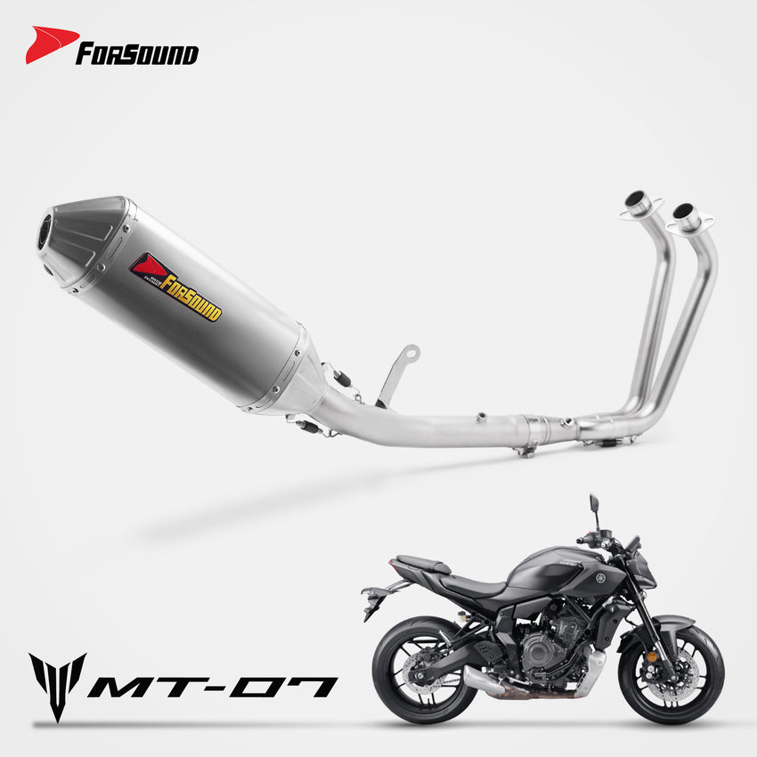 Yamaha MT07 Full Exhaust System Forsound Factory Wholesale Price