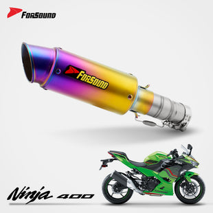 Kawasaki Ninja400 Slip-On Exhaust System Forsound Factory Wholesale Price
