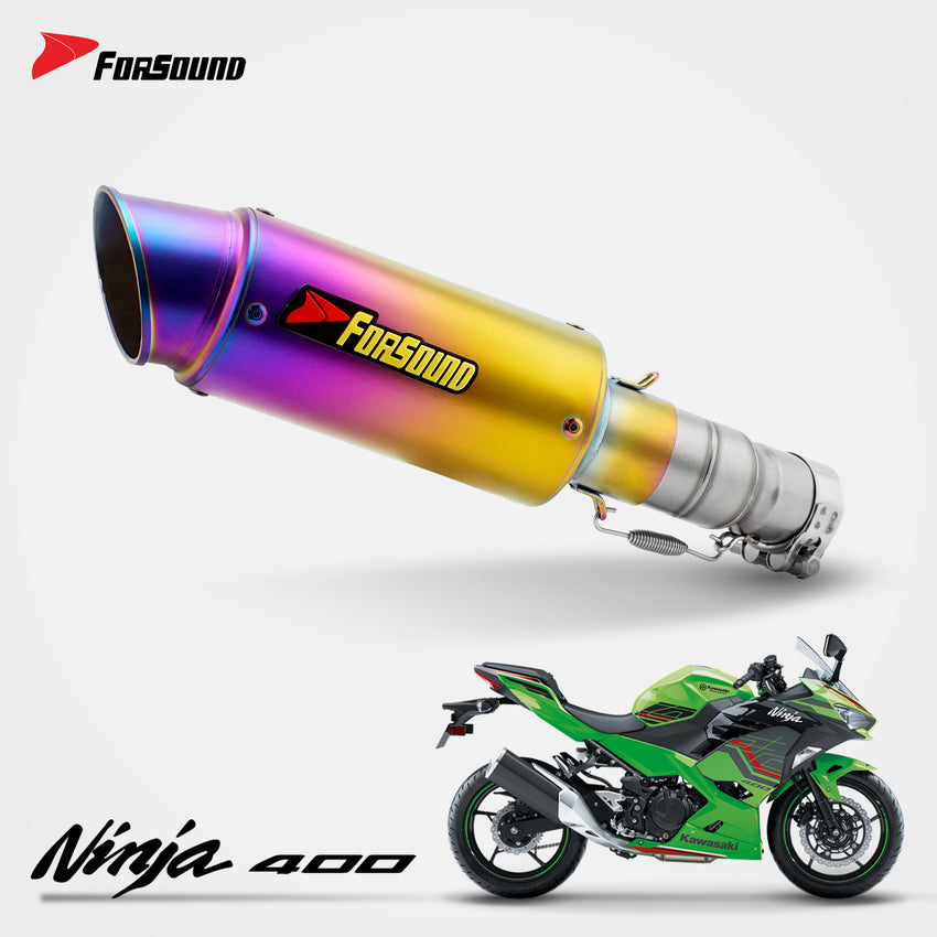 Kawasaki Ninja400 Slip-On Exhaust System Forsound Factory Wholesale Price
