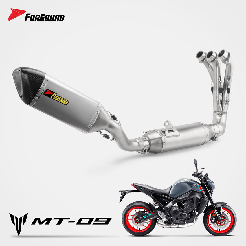 Yamaha MT09 Full Exhaust System Forsound Factory Wholesale Price