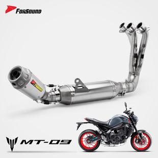 Yamaha MT09 Full Exhaust System Forsound Factory Wholesale Price