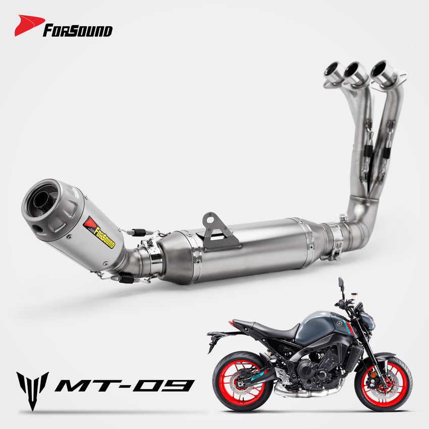 Yamaha MT09 Full Exhaust System Forsound Factory Wholesale Price