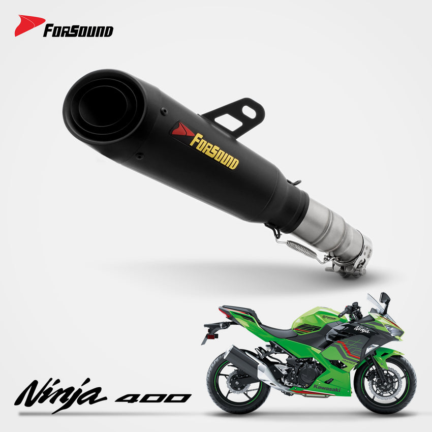 Kawasaki Ninja400 Slip-On Exhaust System Forsound Factory Wholesale Price