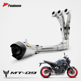 Yamaha MT09 Full Exhaust System Forsound Factory Wholesale Price