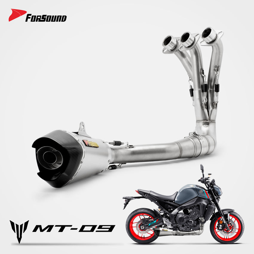 Yamaha MT09 Full Exhaust System Forsound Factory Wholesale Price