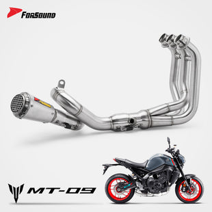 Yamaha MT09 Full Exhaust System Forsound Factory Wholesale Price