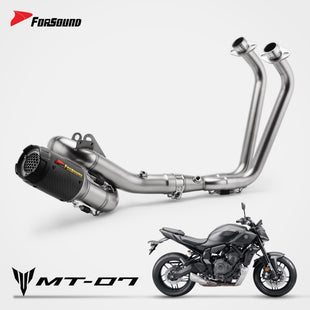 Yamaha MT07 Full Exhaust System Forsound Factory Wholesale Price